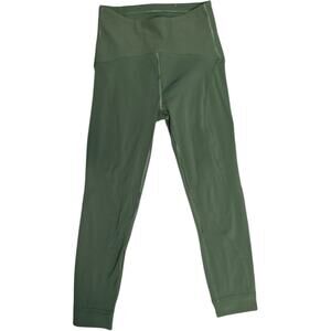 NWOT Lululemon Align HR Ribbed Panel Waist and Cuff Carob Brown (green) Size 6